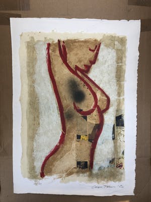 Casper Faassen - staand naakt ( groot) kopen? Bied vanaf 225!