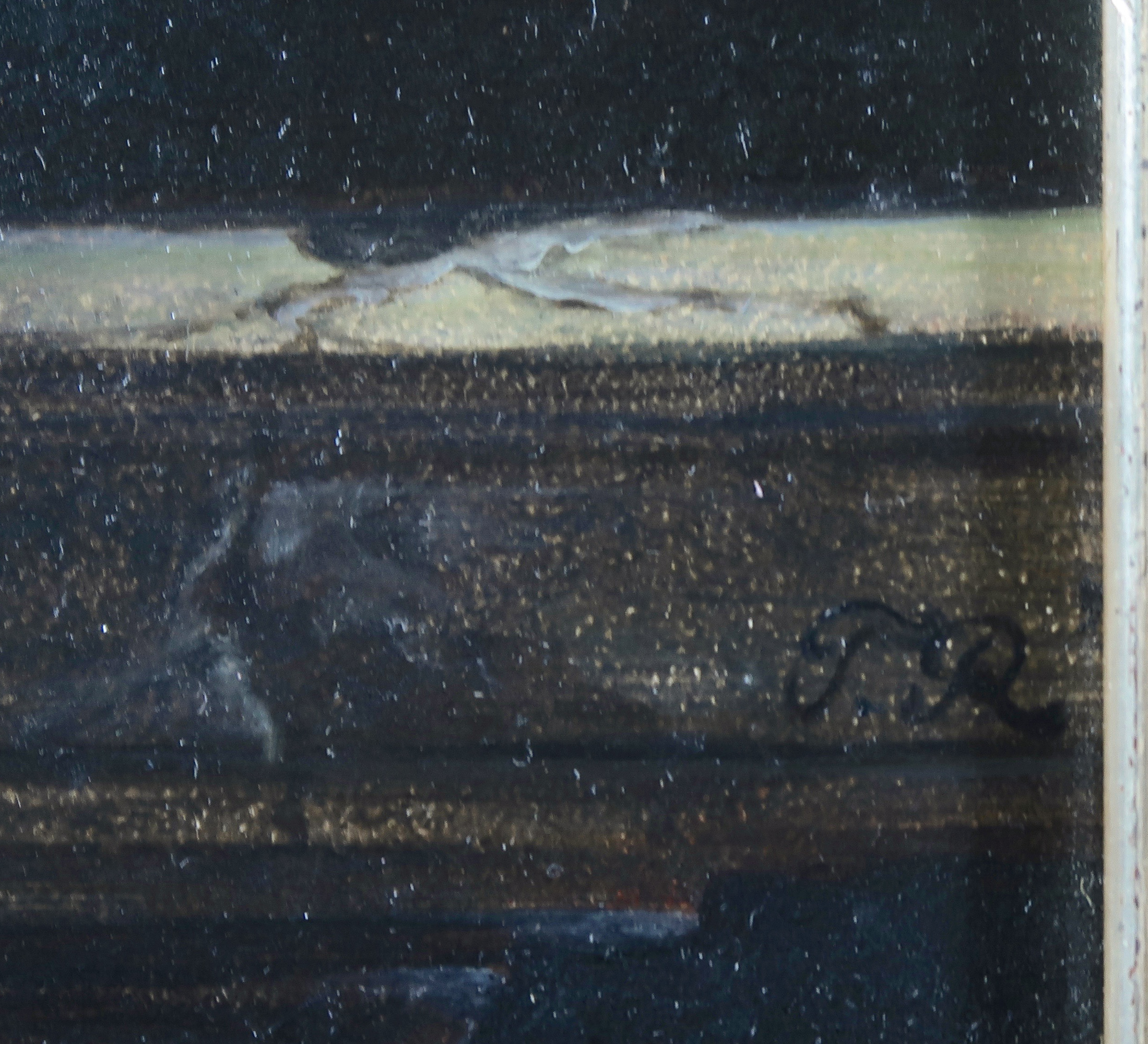 Niet of onleesbaar gesigneerd - Olieverf op board, Citroen met lieveheersbeestje - Ingelijst kopen? Bied vanaf 1!