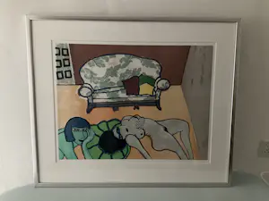 Corneille - Two Nudes in an interior kopen? Bied vanaf 400!