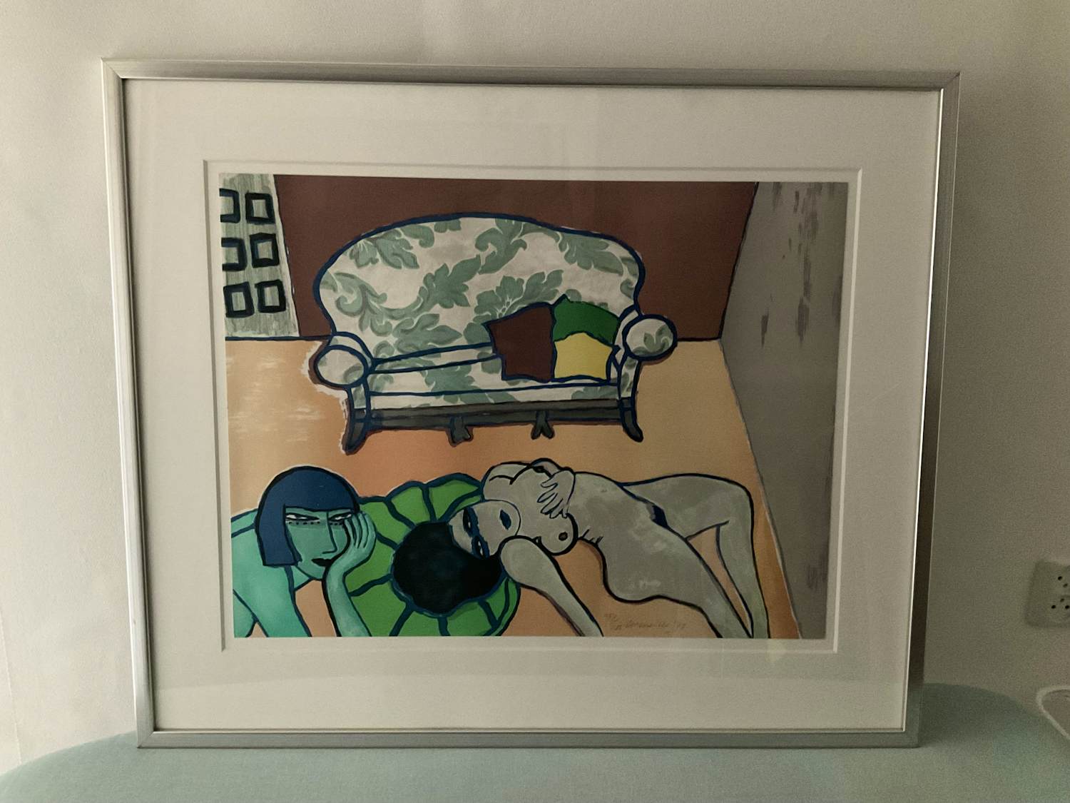 Corneille - Two Nudes in an interior kopen? Bied vanaf 400!