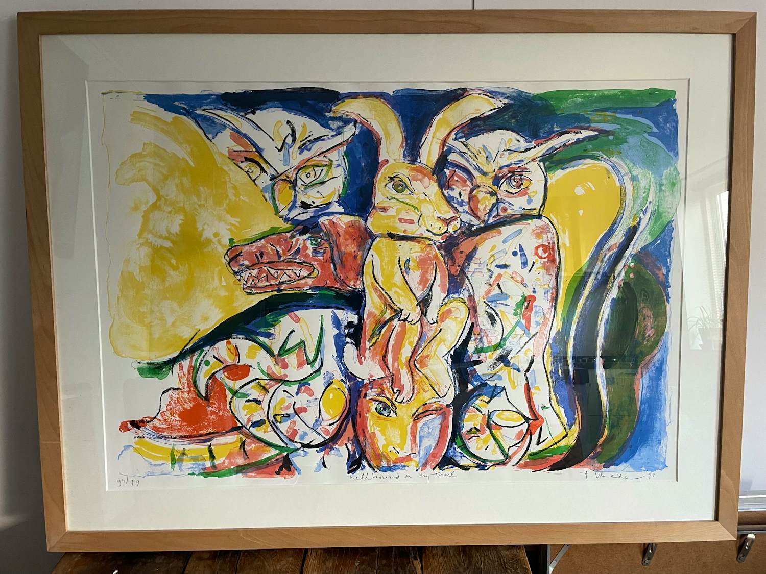 Anton Vrede - Hellhound on my trail kopen? Bied vanaf 70!