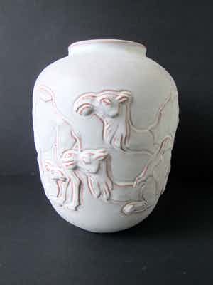 Mobach Keramiek - kamelen vaas verkocht voor € 50!