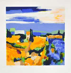 Willem Brauck - Les couleurs de Provence verkocht voor € 40!
