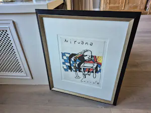 Herman Brood - stift tekening - Nirvana, gesigneerd r.o. - 1994 kopen? Bied vanaf 625!