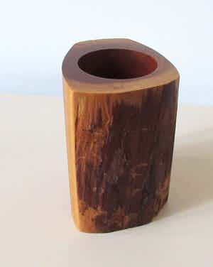 Australische massief houten kandelaar verkocht voor € 1!