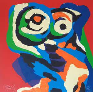 Karel Appel - Leef met mij verkocht voor € 750!