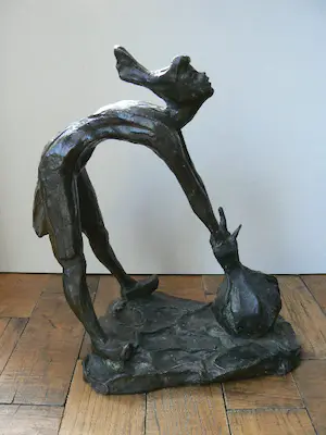 Brons (Onbekend) - Sjalotje uit Ootmarsum gemaakt door Berend Seiger kopen? Bied vanaf 365!