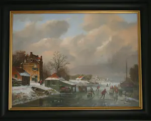 AcheterAlbert Temming - Wintergezicht uit 17 eeuw? Enchérissez de 300!