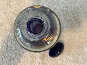 Siem van der Marel - Glazen bol met dekseltje kopen? Bied vanaf 30!