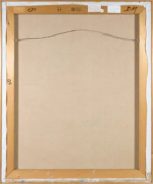 Jan van Diemen - Olieverf op doek, American Football - Ingelijst kopen? Bied vanaf 500!