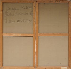 Dirkjan Ribbeling - Olieverf op doek, Zonder titel - Ingelijst (Zeer groot) kopen? Bied vanaf 1!