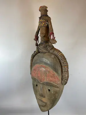 Dan - 220932 - African Mask from the Dan People - Liberia. kopen? Bied vanaf 45!