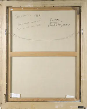 Jorge Soler - Gemengde techniek op doek, Bartok - Ingelijst kopen? Bied vanaf 1!