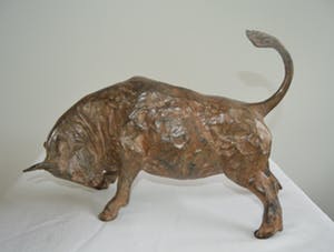 Pierre Chenet - Le Taureau bronze - ZWAAR kopen? Bied vanaf 399!