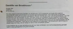 Danielle van Broekhoven - Daniëlle van Broekhoven – zeefdruk 59/80 gesigneerd – 2001 kopen? Bied vanaf 90!