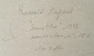 Ronald Dupont - "Sans titre" - Composition no 156 kopen? Bied vanaf 200!