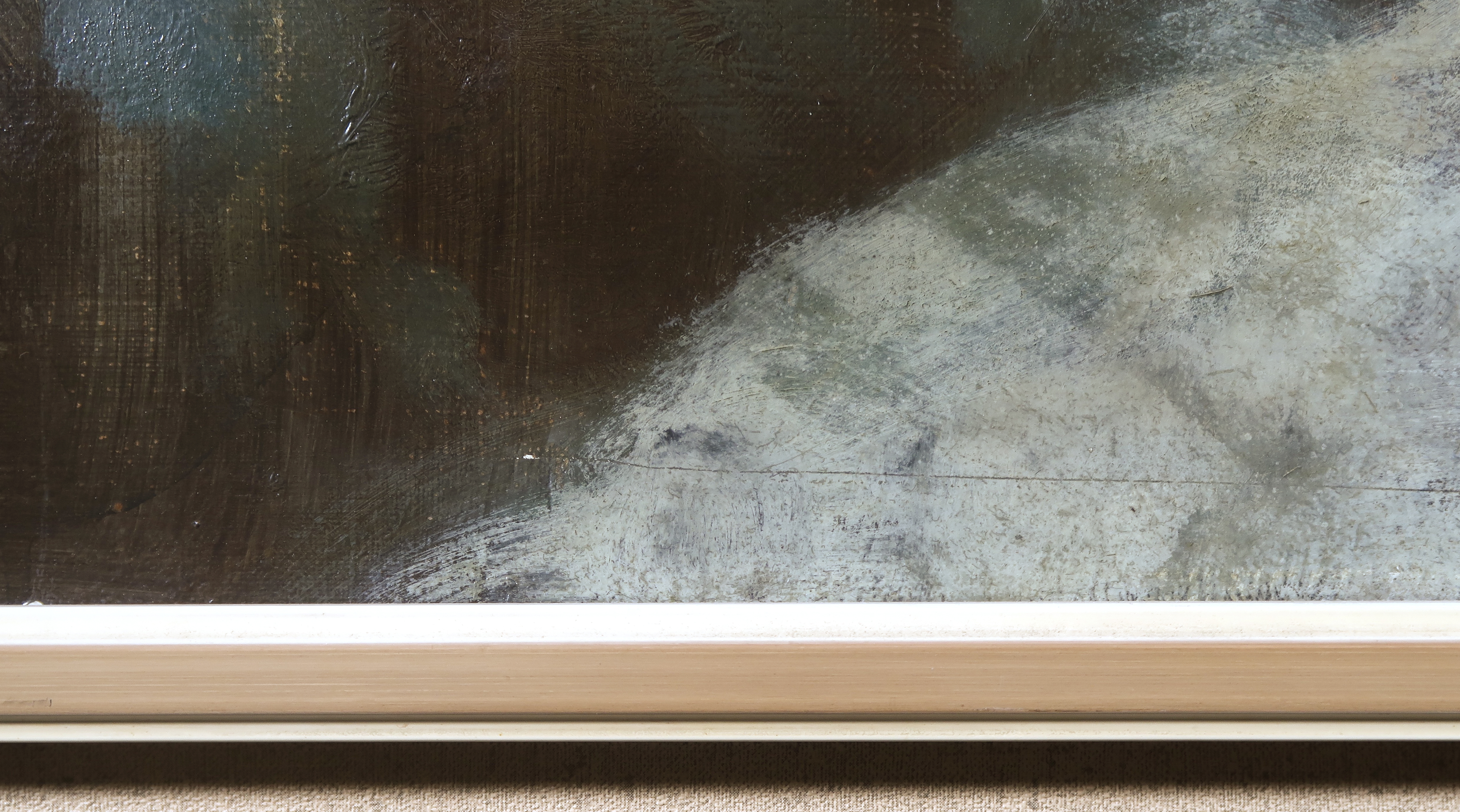 Georg Rueter - Olieverf op doek, Bloemen - Ingelijst kopen? Bied vanaf 1000!