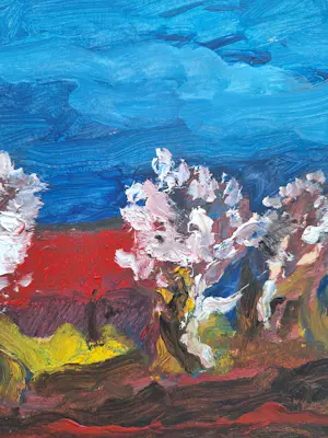 Gabriel De Pauw - Expressionistisch landschap kopen? Bied vanaf 79!