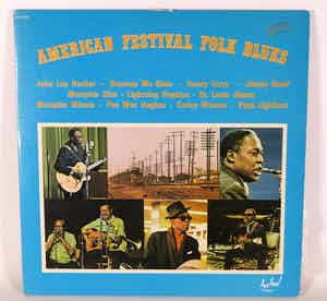 Various artists - Dubbel LP - American Festival Folk Blues verkocht voor € 10!