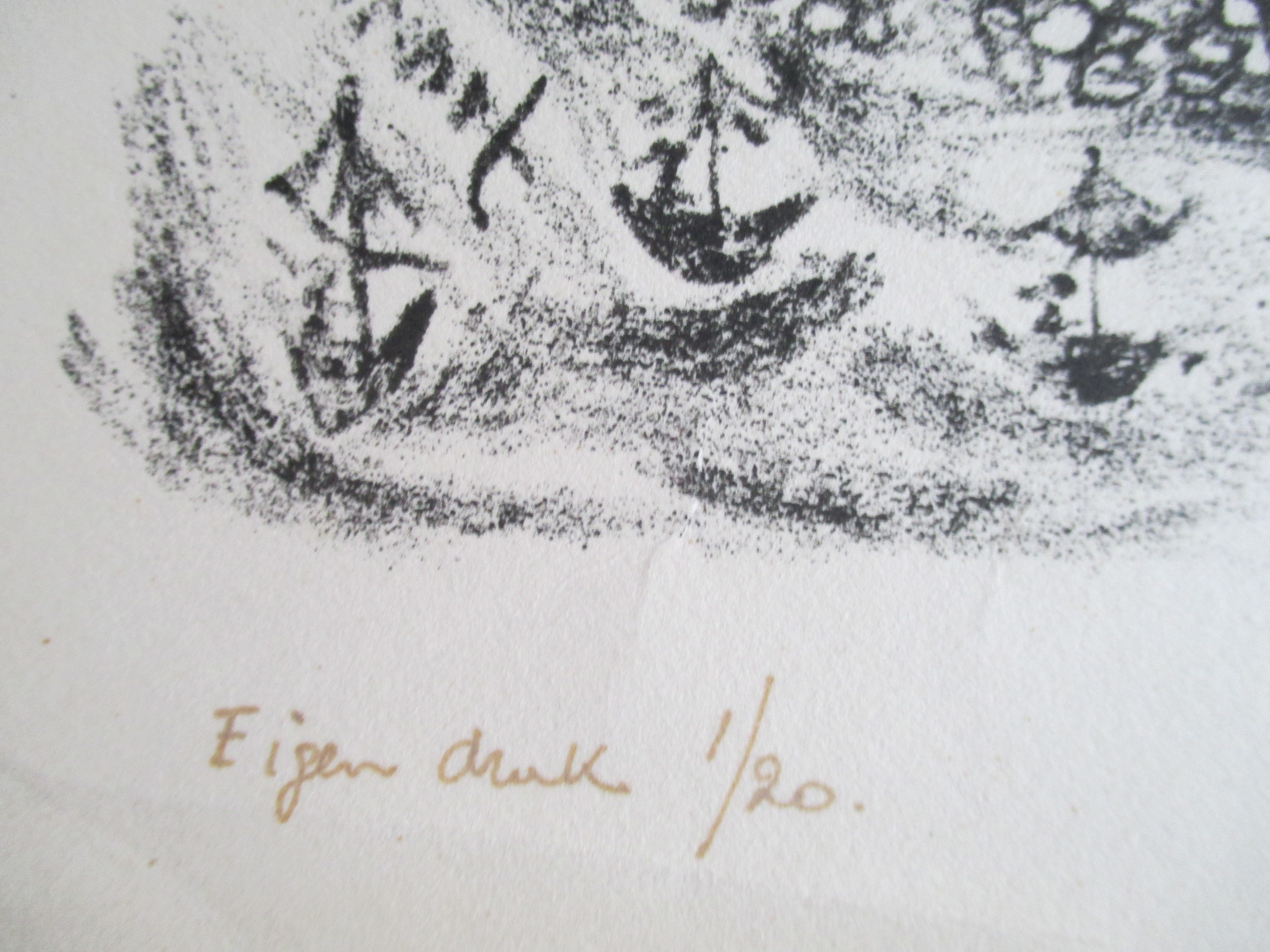 Frank Lodeizen - litho, kleine oplage kopen? Bied vanaf 25!