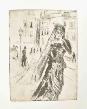 Jeanne Bieruma Oosting - Une selection des fleurs du mal - album met 12 etsen - kopen? Bied vanaf 295!