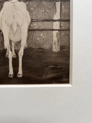Jan Mankes - Originele Heliogravure Vader met Geitjes 1923 kopen? Bied vanaf 135!