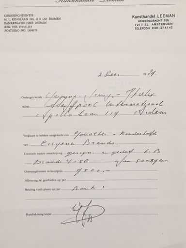 Eugene Brands - Kinderhoofdje kopen? Bied vanaf 4000!