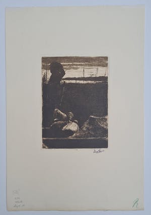 Willem de Zwart - 6 etsen, 5x handgesigneerd kopen? Bied vanaf 150!