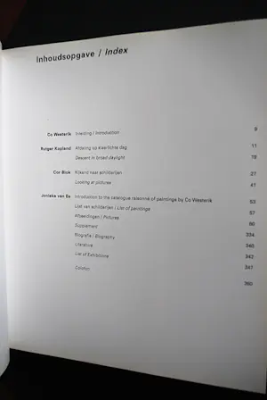 Co Westerik - monumentaal boek (cat. raisonné schilderijen) & extra boek kopen? Bied vanaf 60!