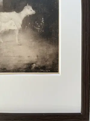 Jan Mankes - Originele Heliogravure Geitjes in Bos 1923 kopen? Bied vanaf 135!