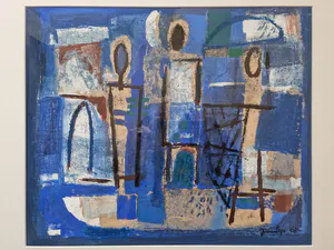 Jaap Nanninga - Compositie met 3 figuren kopen? Bied vanaf 1350!