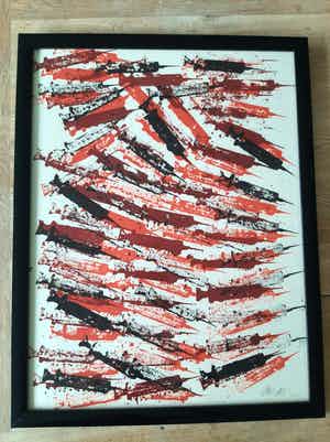 Arman - Hypored - Handgesigneerde lithografie uit de reeks Doctor's Special - 1977 verkocht voor € 250!