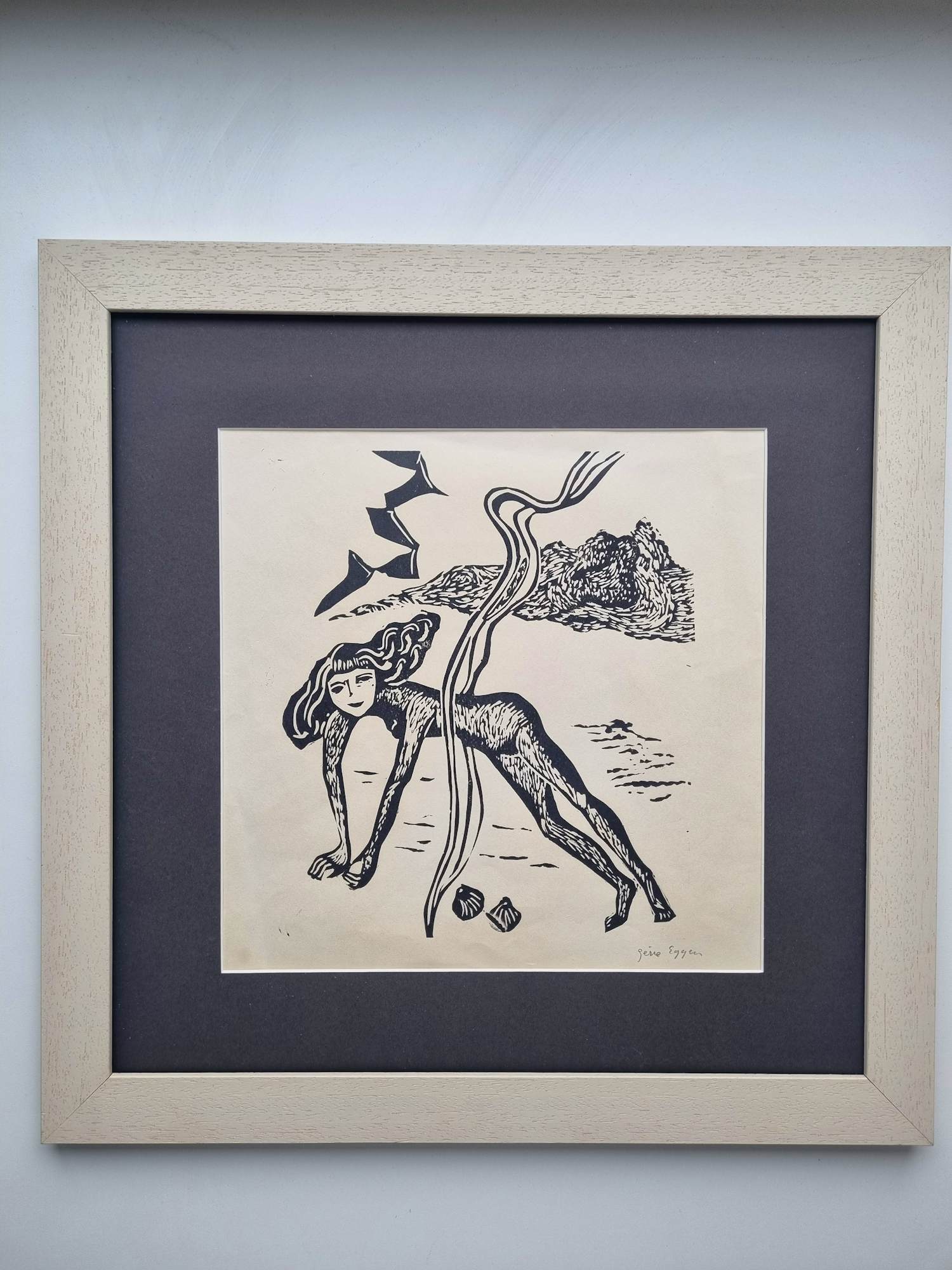 Gene Eggen - Naakte ziel op schrijnend zand gestrand kopen? Bied vanaf 60!