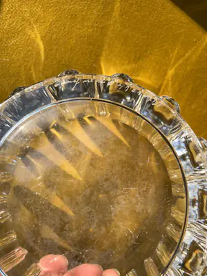 Orrefors - Vintage Orrefors "Princess" kristallen schaal by Sven Palmqvist, 1970 Design kopen? Bied vanaf 55!