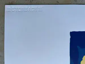 Henk van der Plas - Mooie , kleurrijke gesigneerde zeefdruk - 2001 - 40/50 kopen? Bied vanaf 65!