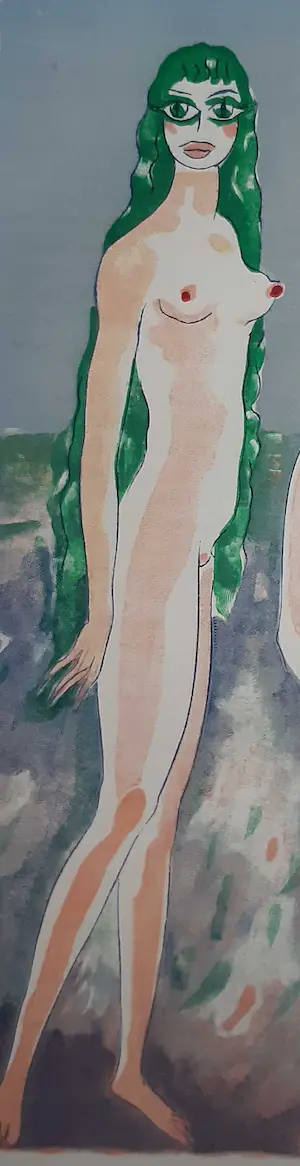 Kees van Dongen - houtgravure - Les Femmes Colombes kopen? Bied vanaf 50!
