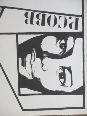 Marte Roling - P. Cobb - Linosnede kopen? Bied vanaf 45!