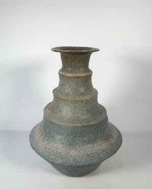 Peter von Hartsvelt Müller - Aardewerk, Aquagroene vaas (Groot) kopen? Bied vanaf 40!