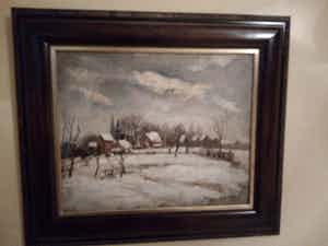 Henri Victor Wolvens - Winterlandschap verkocht voor € 1500!