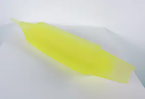 Han de Kluijver - Glasobject (mat glas), Gele schuit + boek! kopen? Bied vanaf 100!