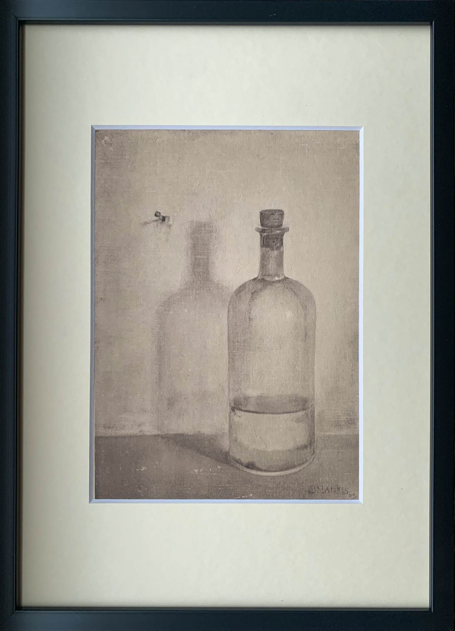 Jan Mankes - Oliefleschje, 1909 kopen? Bied vanaf 90!