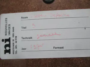 Pieter Defesche - Ingelijste gouache kopen? Bied vanaf 1!