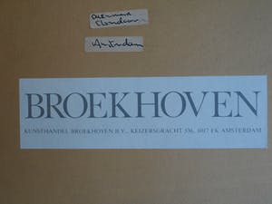 AcheterSierk Schroder - Aquarel , Liggend halfnaakt – gesigneerd & ingelijst – 1982? Enchérissez de 750!