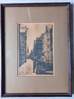 Cornelis Brandenburg - Zeedijk (Amsterdam) verkauft für € 45!