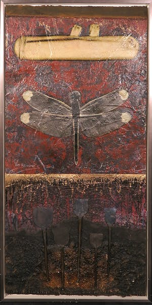 Mark Verdoes - Gemengde techniek, Via Energetica 4- Ingelijst (Groot) kopen? Bied vanaf 30!