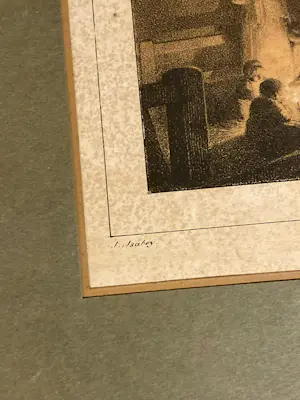 Jean-Babtiste Isabey - Kinderen met een kaars in de kerk kopen? Bied vanaf 35!