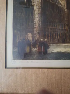 René Van de Sande - Brussel Stadhuis. XV eeuw kopen? Bied vanaf 75!