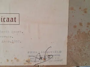 William John Cooke - rotterdam; oude hoofd poort anno 1860 kopen? Bied vanaf 50!