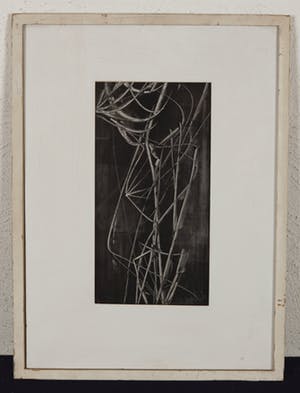 Jan de Leeuw - Compositie no 6 - 1963 - gouache op papier - BKR Bergen kopen? Bied vanaf 20!