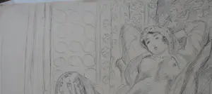 Henri Matisse - De "Odalisque" lithographic print kopen? Bied vanaf 60!